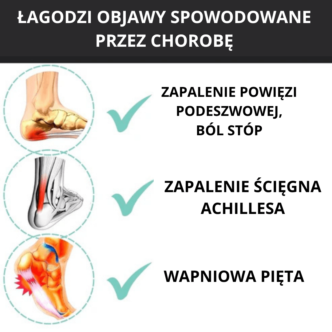 Podpiętki, które stawiają Cię na nogi