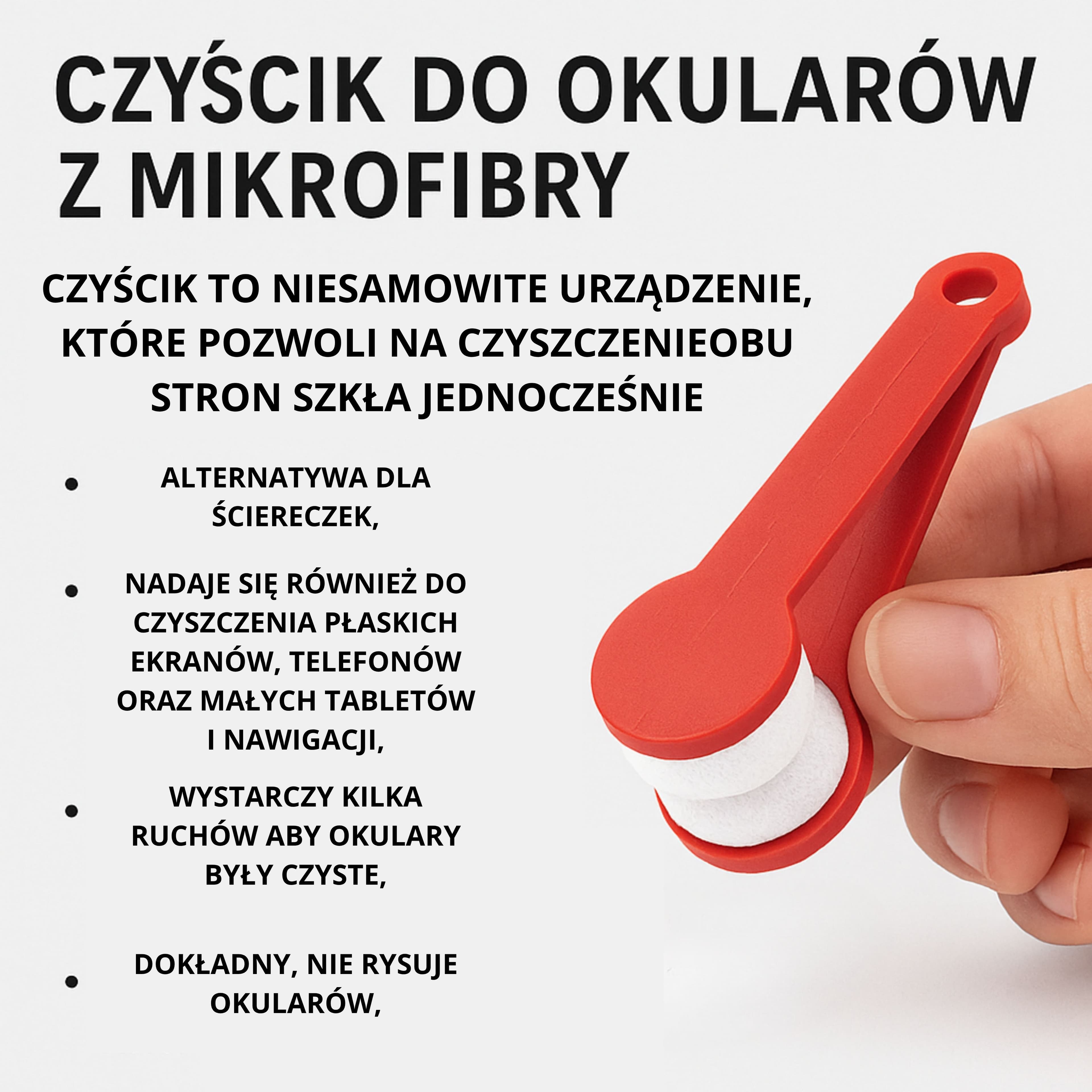 Czyste szkła w kilka sekund – dzięki OptiClear