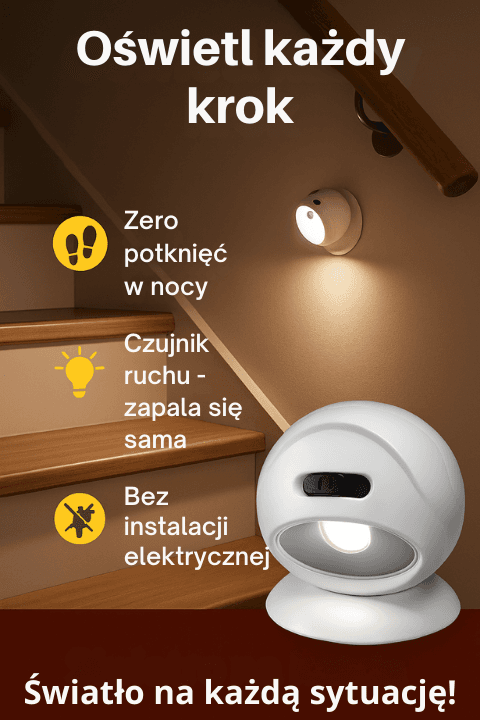 Zaufaj SafeBeam – niezawodne światło z czujnikiem ruchu i wodoodpornością IP44